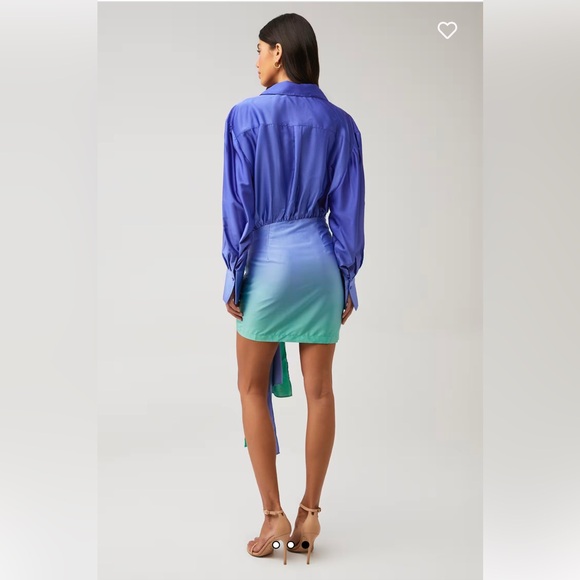 BARDOT MALIRA OMBRE SHIRT DRESS - Picture 2 of 5